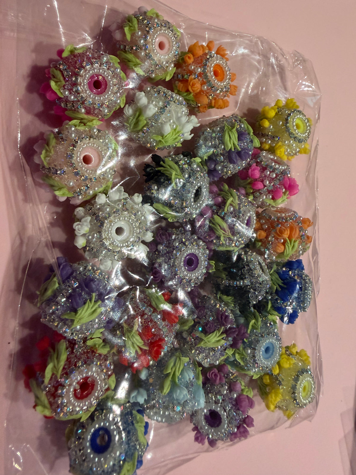 Flower with Stem Deluxe Beads bundle