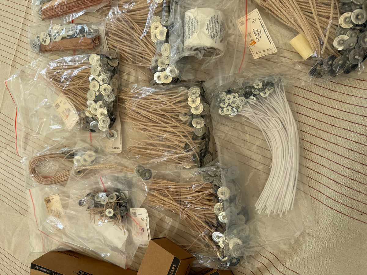 Wax Wicks - Mixed Large Box