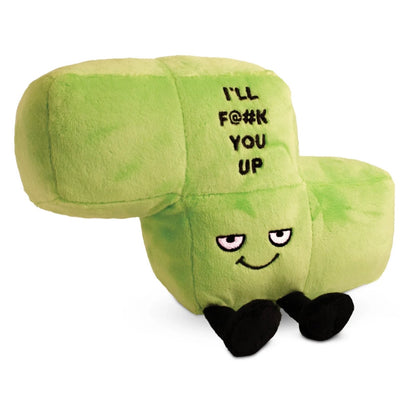 "I'll F@#k You Up" Block Plush