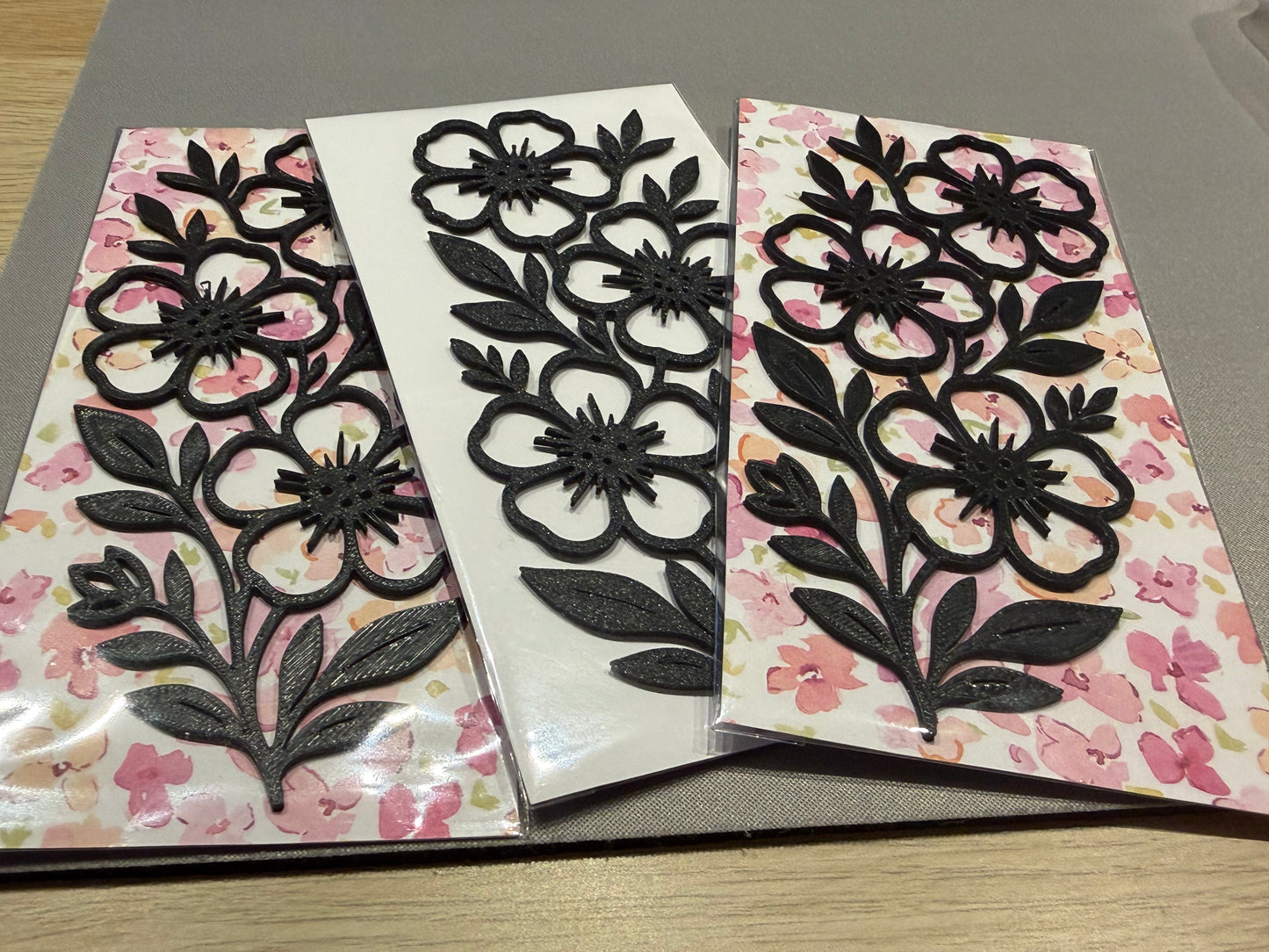 Flower 3D Bookmark