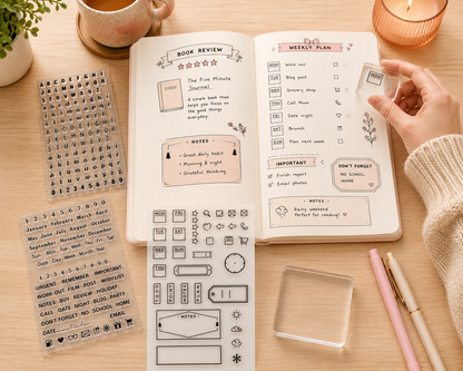 Reading Journal Era Stamp Collection
