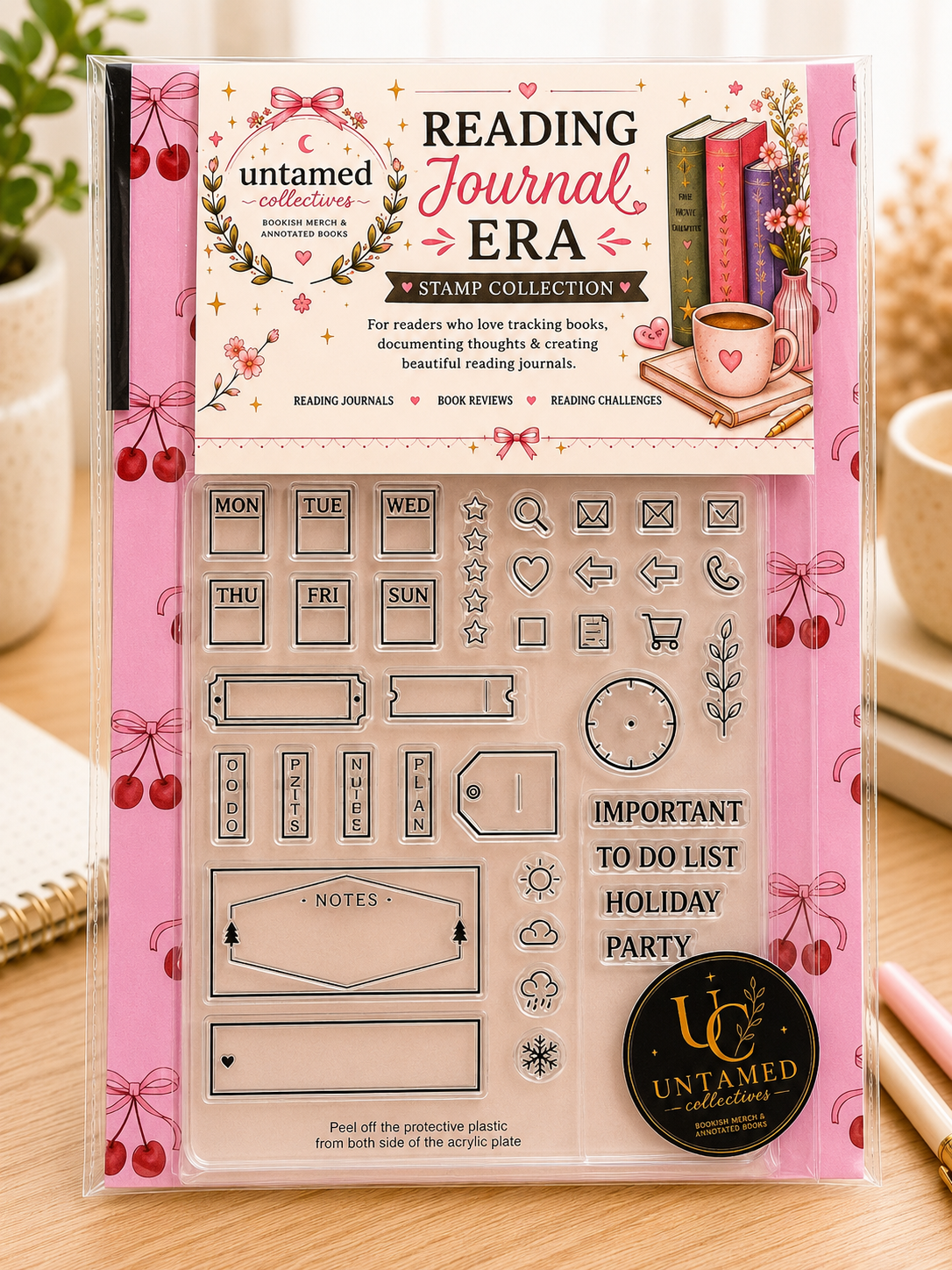 Reading Journal Era Stamp Collection
