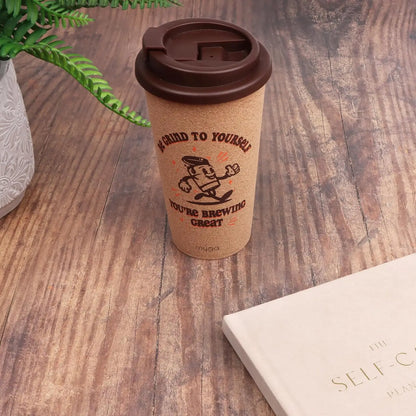 Be Grind Cork Coffee Cup