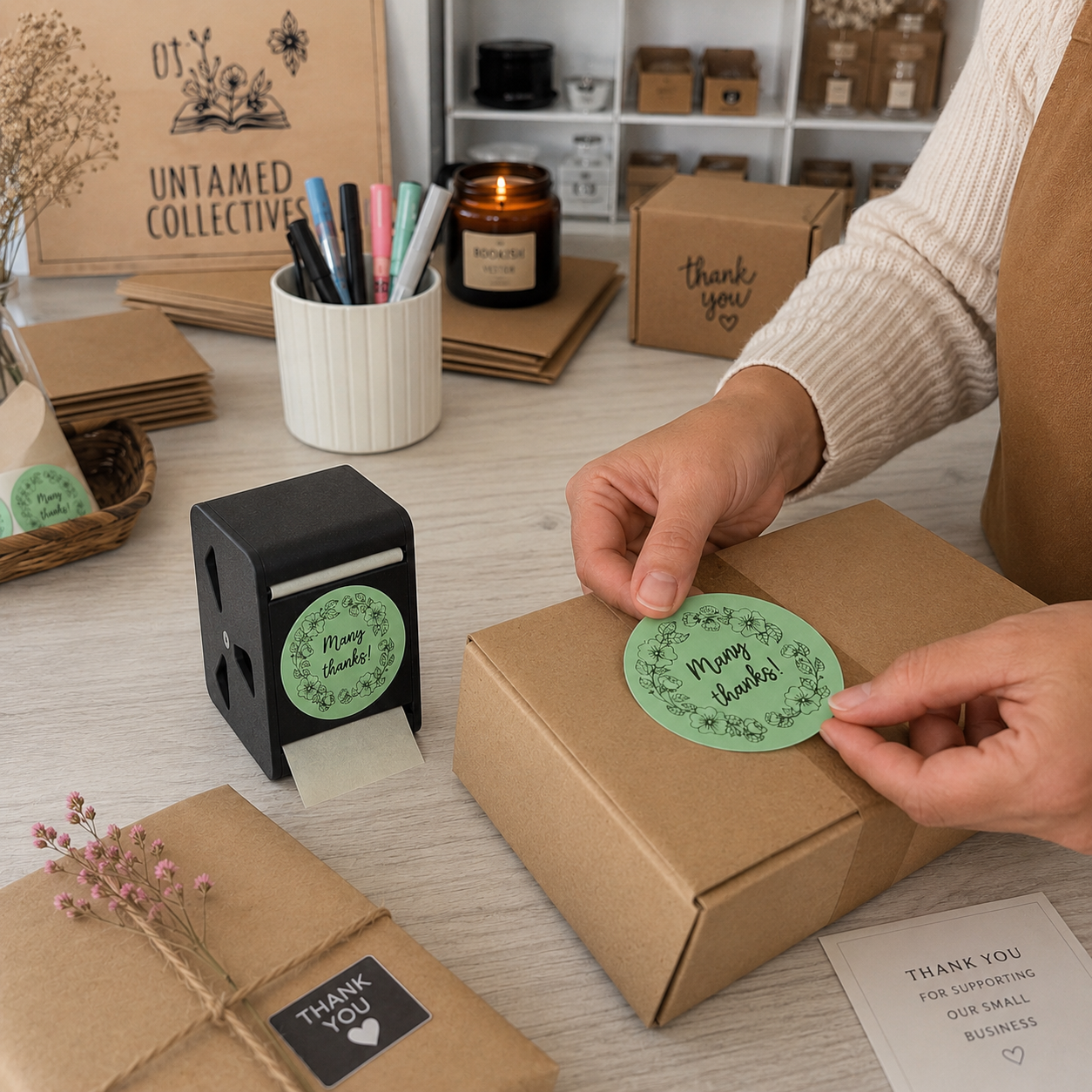 Untamed Pack & Peel™ Sticker Holder