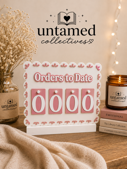 Orders to Date Counter Board