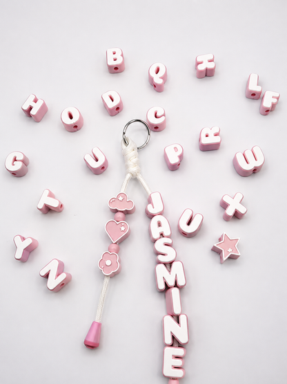 3D Printed Alphabet Bead Set – Craft & Beading Letters