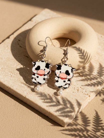 Moo Cow Earrings