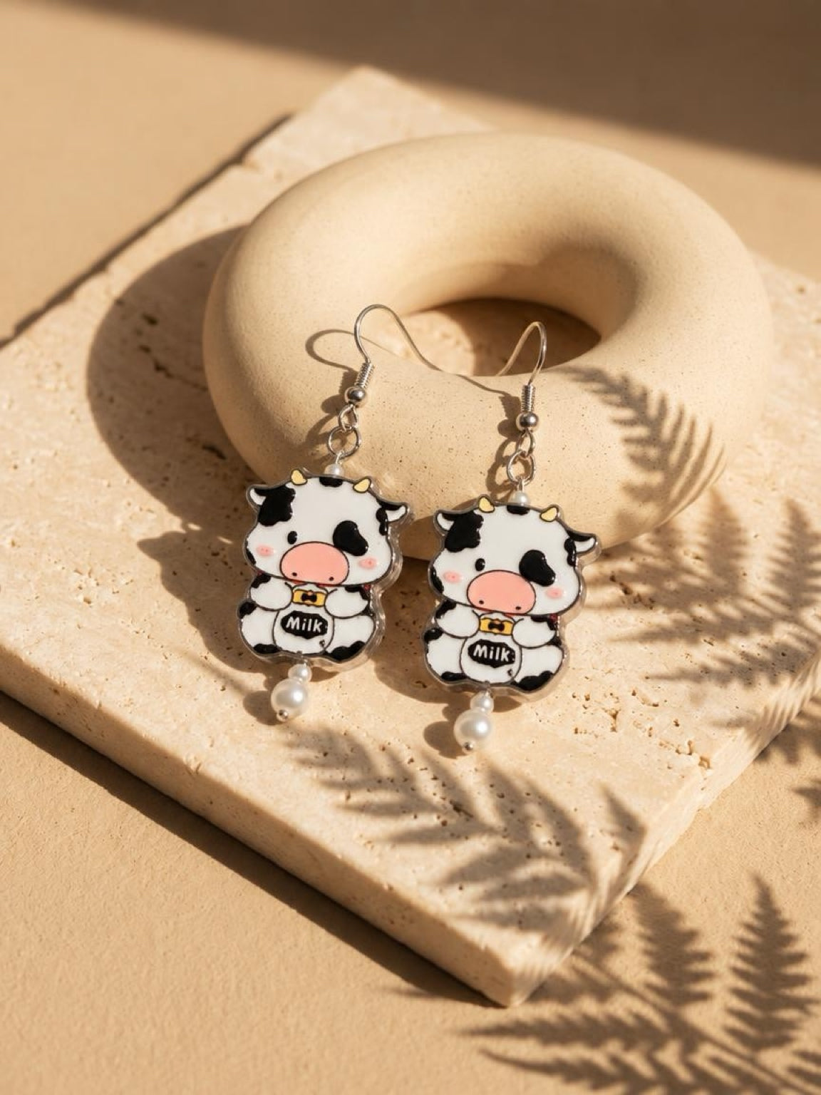 Moo Cow Earrings