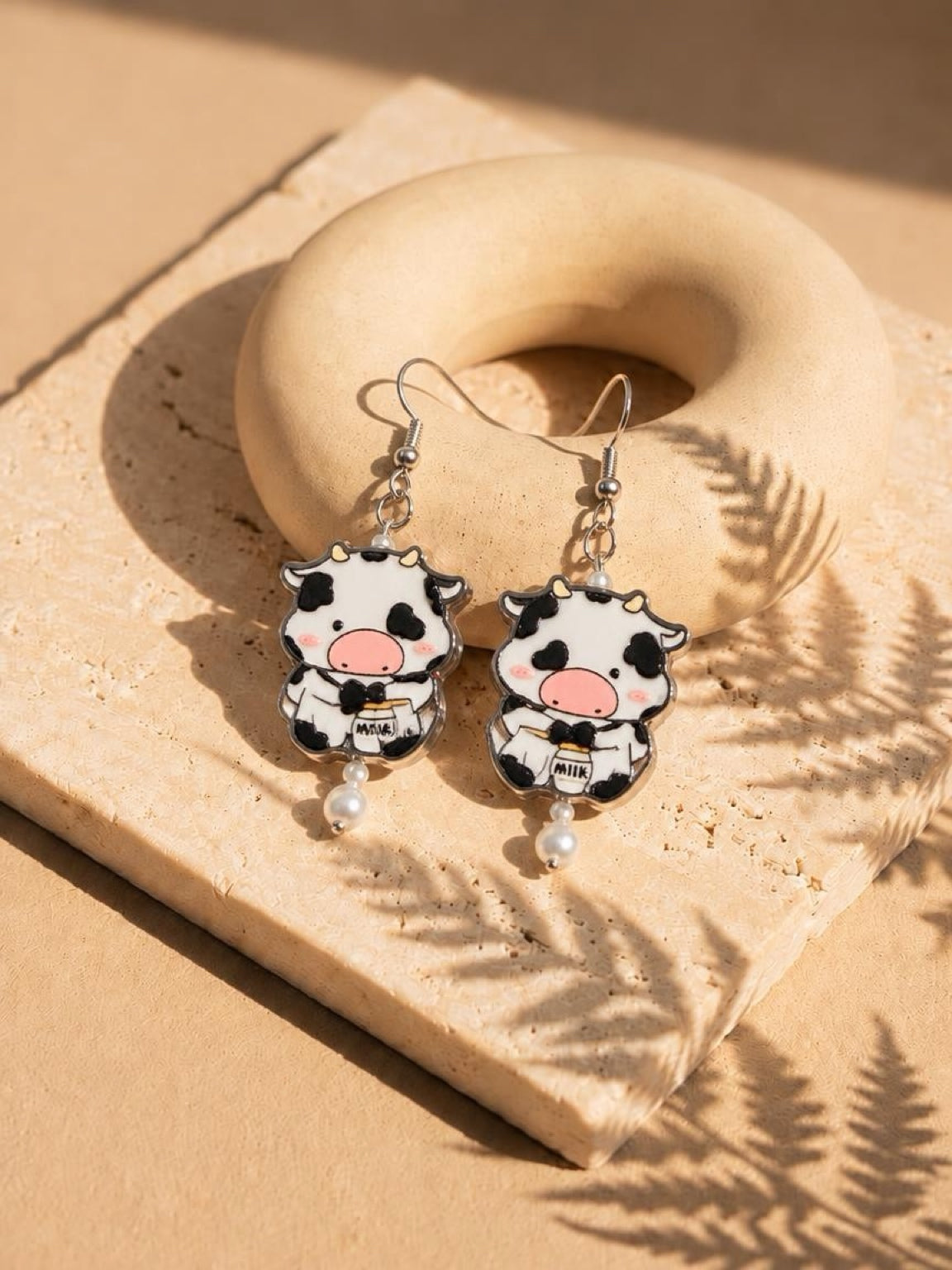 Moo Cow Earrings