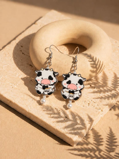 Moo Cow Earrings
