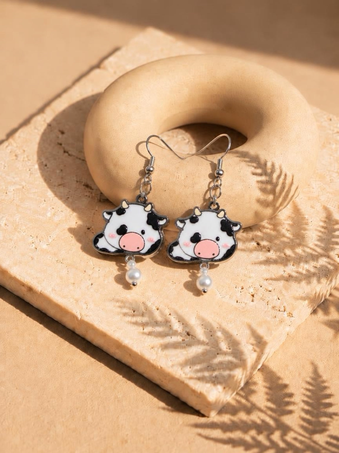 Moo Cow Earrings
