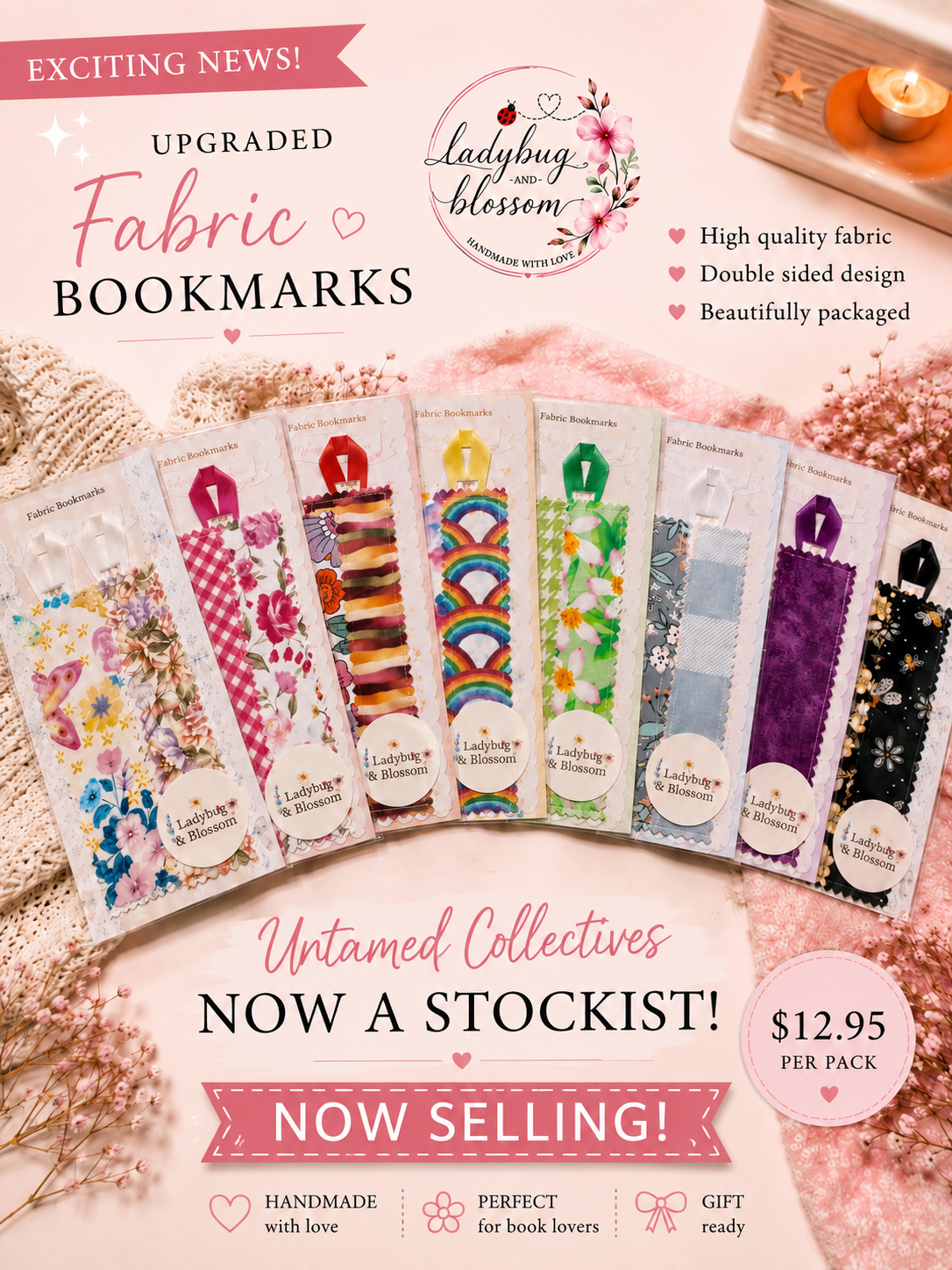 Fabric Bookmarks
