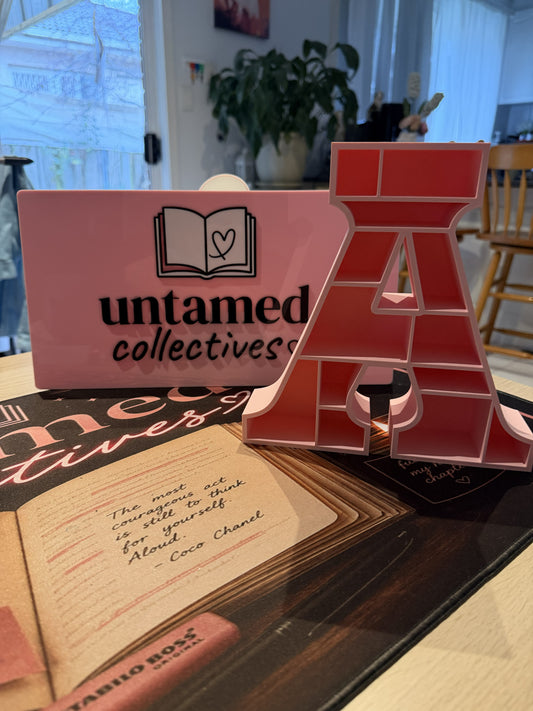 Custom Mini Initial Bookshelf
