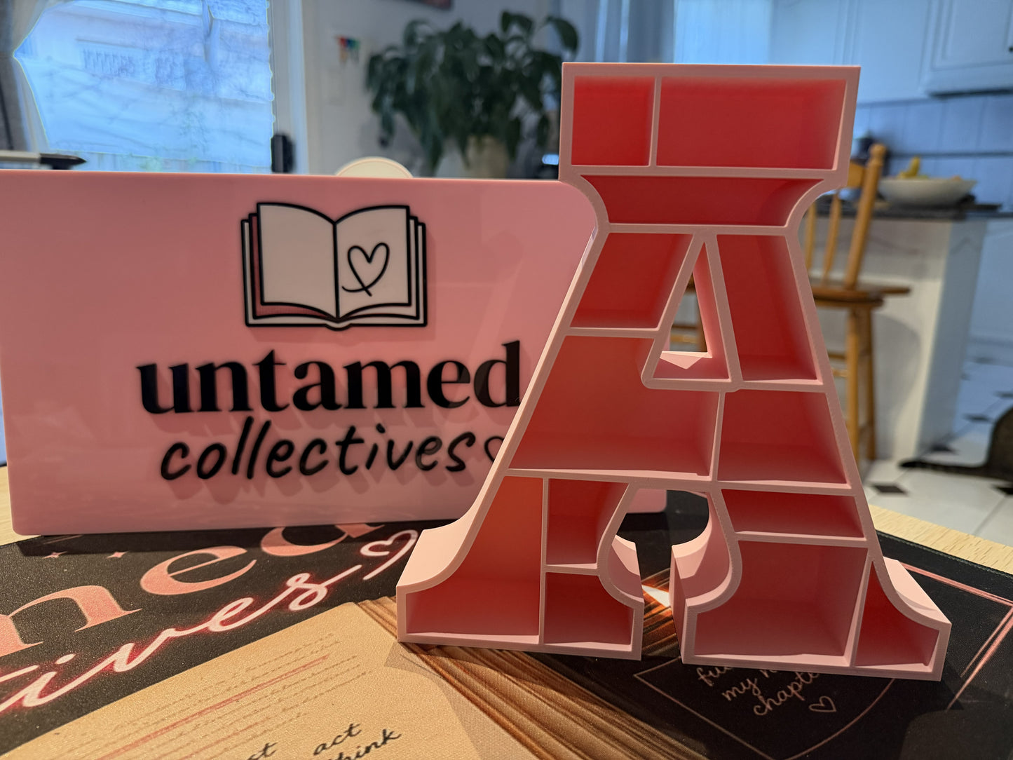 Custom Mini Initial Bookshelf