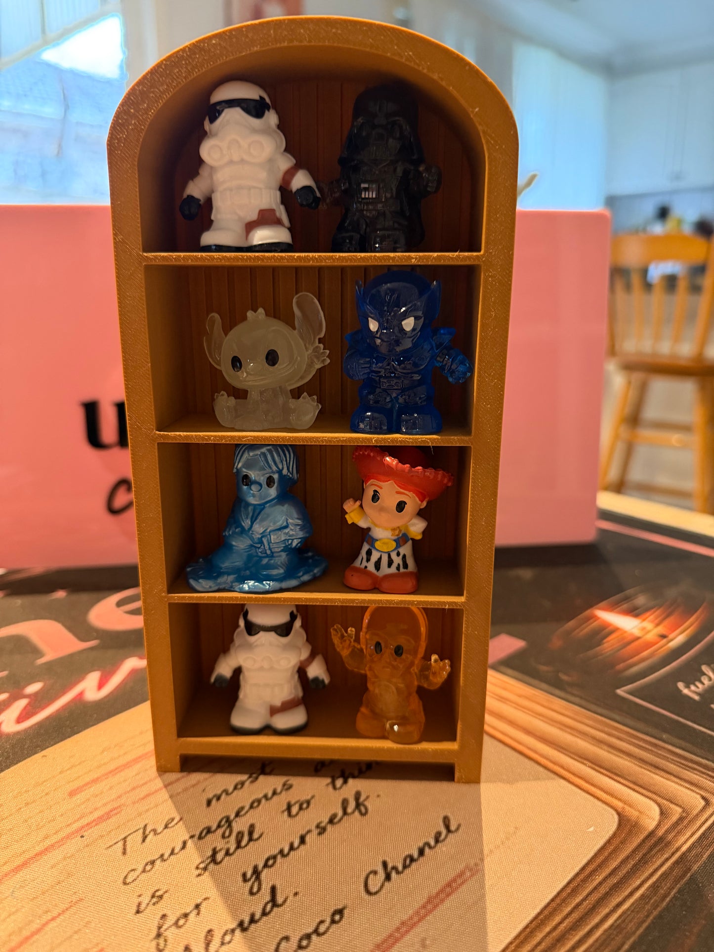 Custom Book Nook Display Shelf