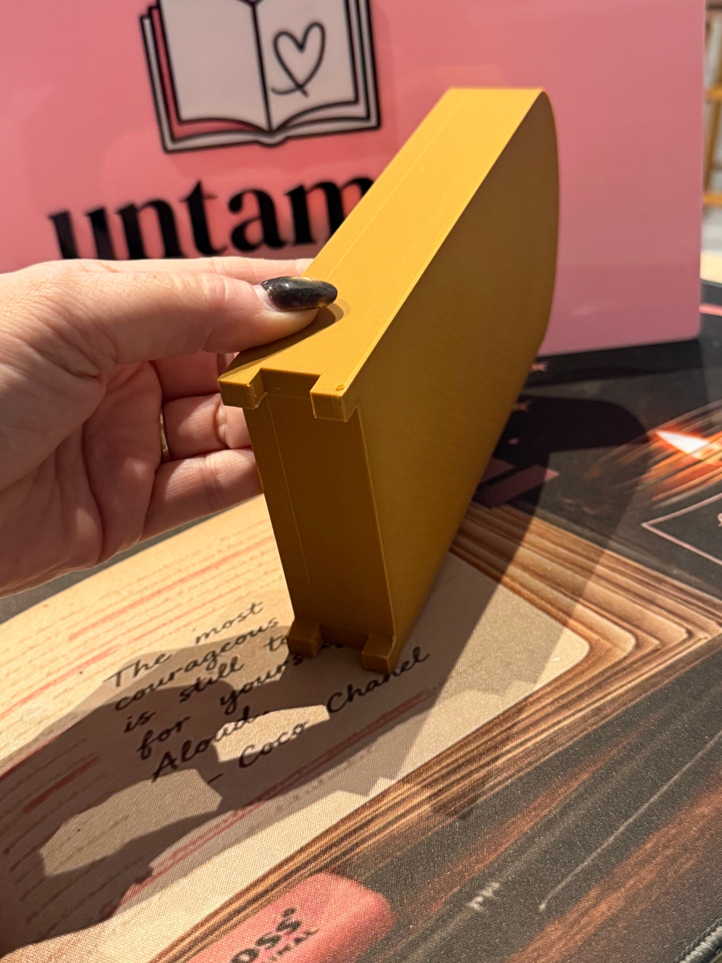 Custom Book Nook Display Shelf