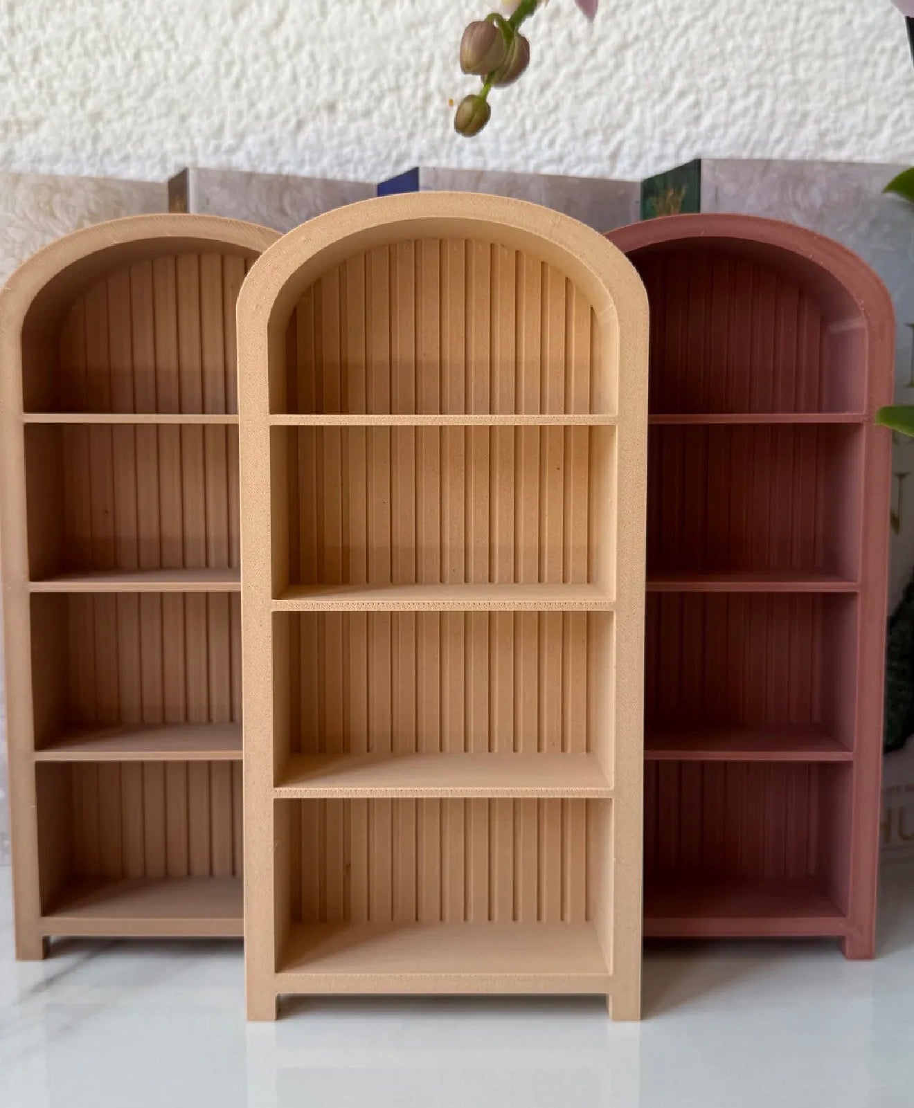 Custom Book Nook Display Shelf