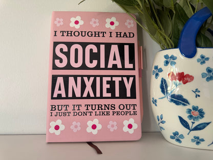 Custom A5 Hardcover Notebook with Matching Pen