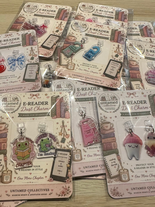 E-Reader Dust Charms (2 Pack)