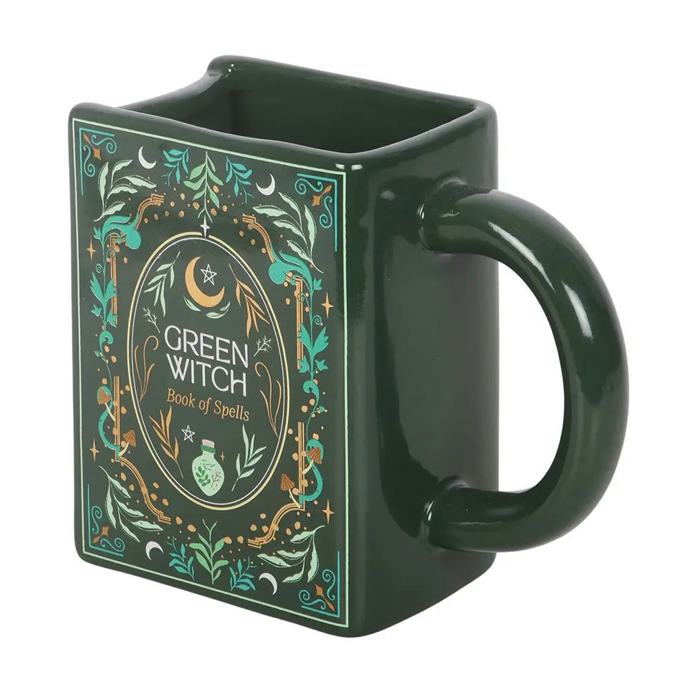 Green Witch Spellbook Mug