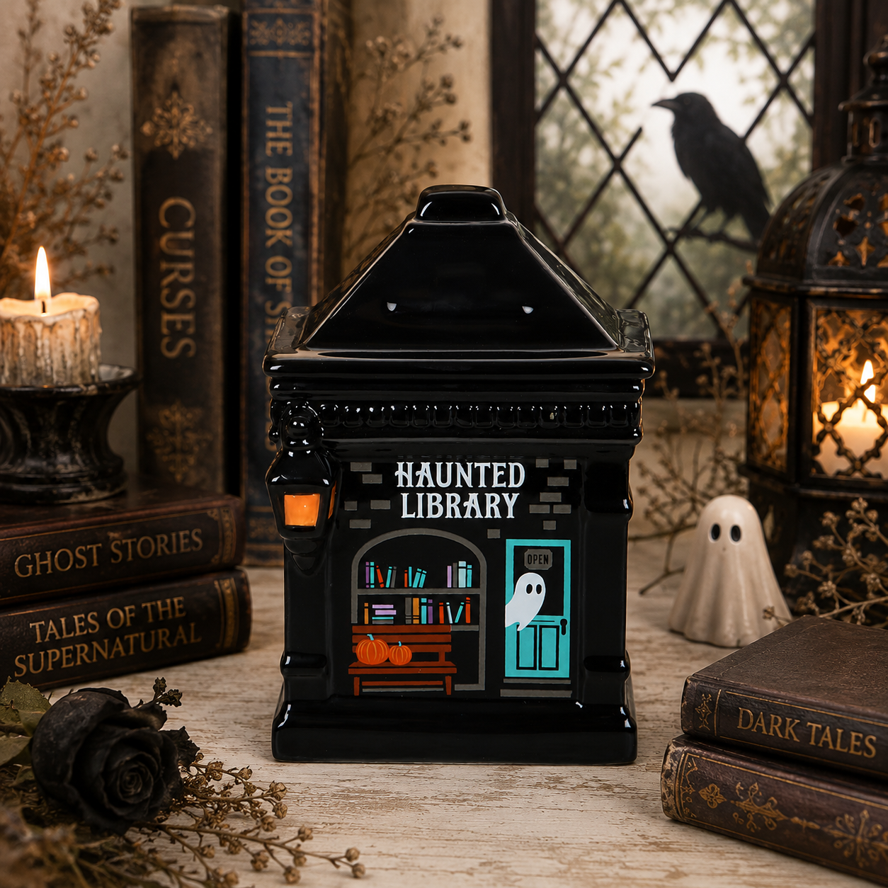 The Haunted Library Burner
