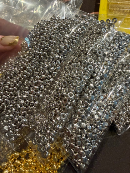Metallic Jewellery Beads