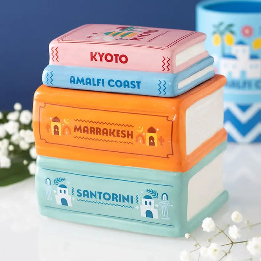 Scents of Adventure Book Stack Oil & Wax Burner