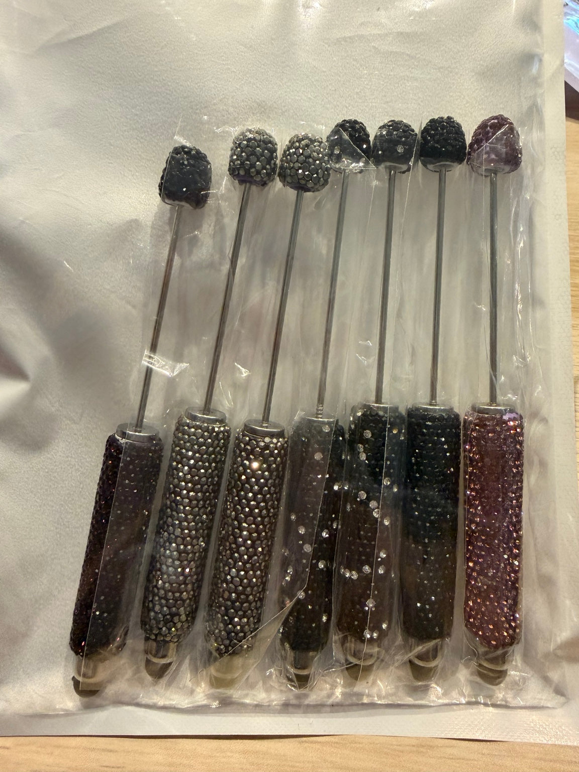 Rhinestone Beadable Stylus Pens