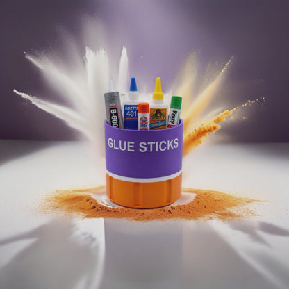 3D Printed Glue Stick Holder – Craft Room Storage Organiser