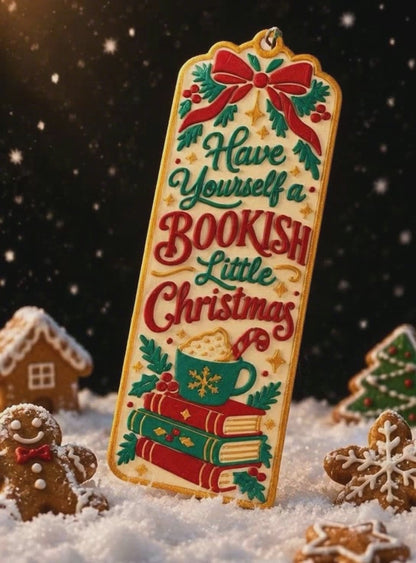 Have Yourself a Bookish Little Christmas Bookmark